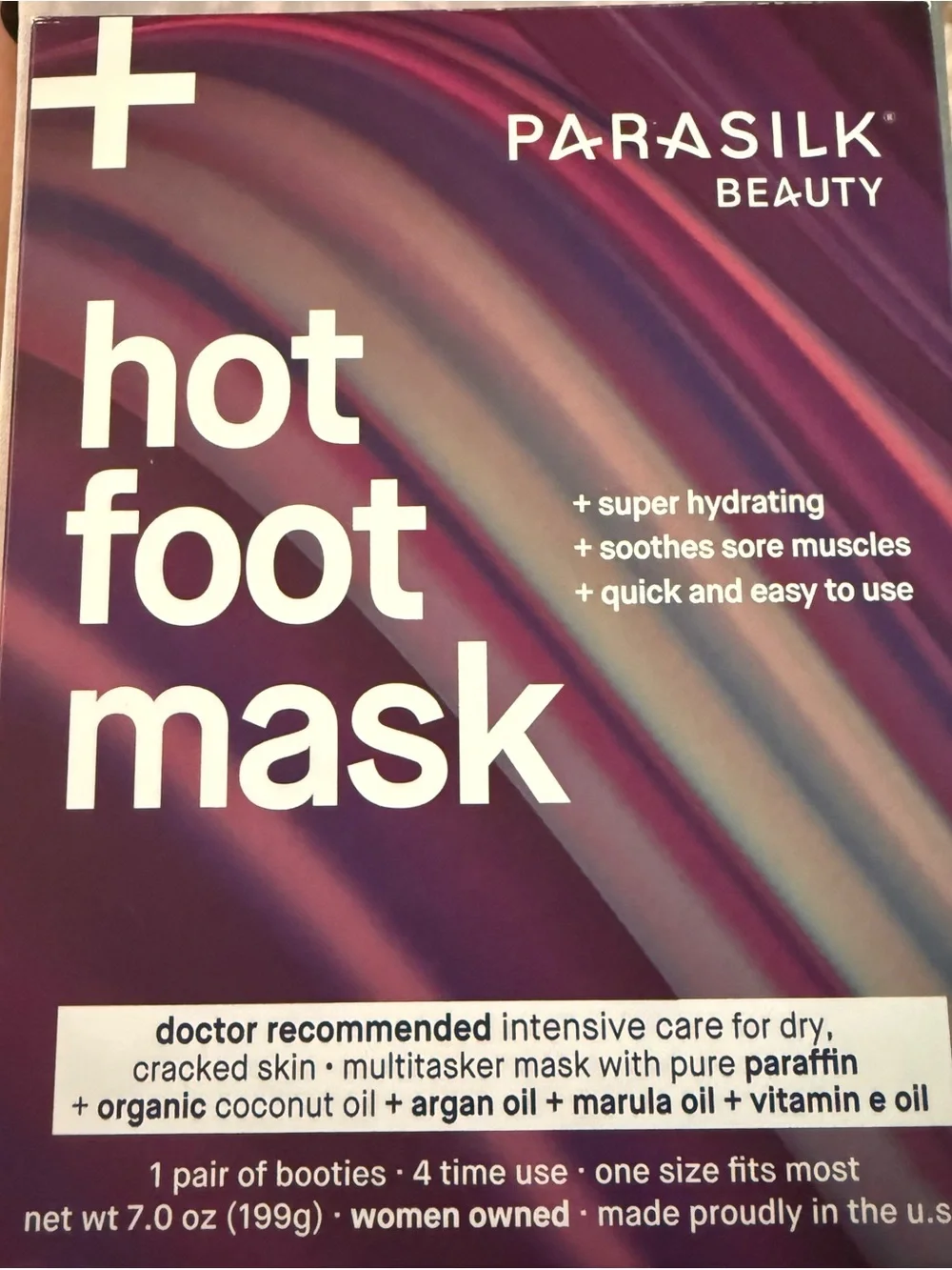 Parasilk paraffin masks